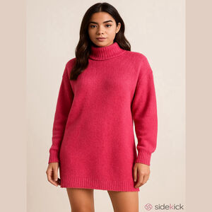 Show Me Your Mumu Pink Sweater Dress XL NWT